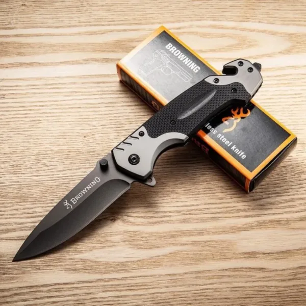 Browning Folding Multitool Knife with Clip - Image 6