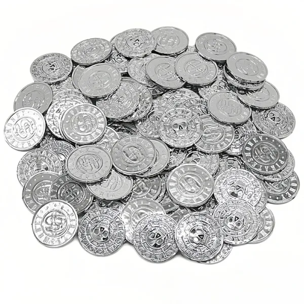Set of 20/50/100 Pirate Coin Replicas for Celebrations - Image 9