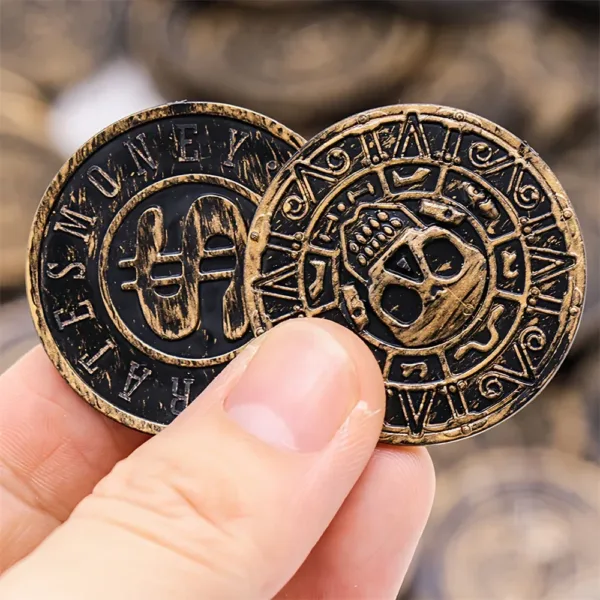 Set of 20/50/100 Pirate Coin Replicas for Celebrations - Image 3
