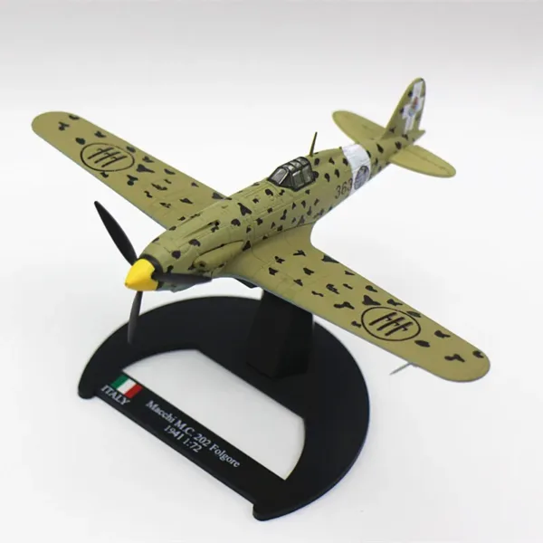 1/72 Alloy Macchi MC 202 Folgore Fighter Model - Image 6