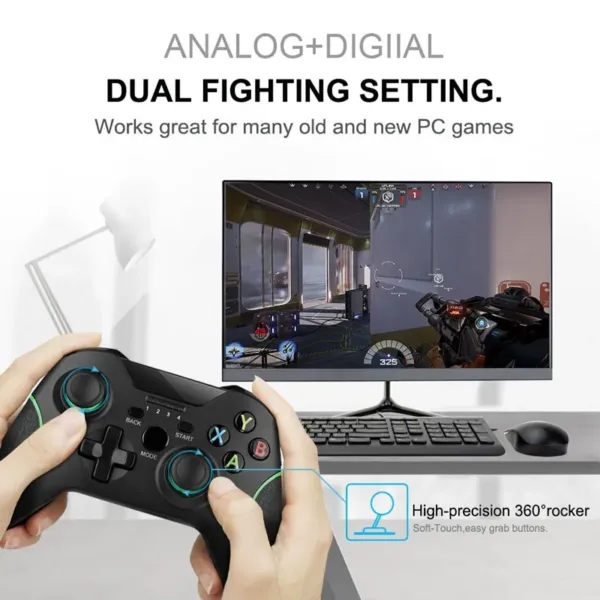 Bluetooth Wireless Gamepad for PS3/Android/PC - Image 3