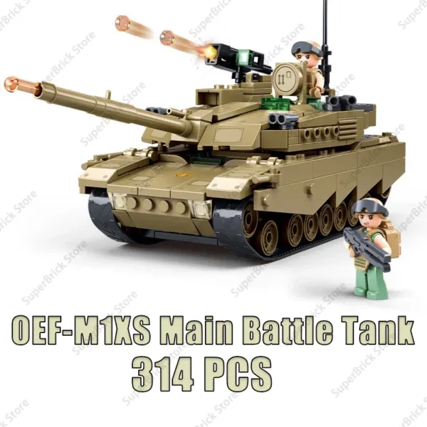 Military Boxer XM808 Building Block Set - Image 27