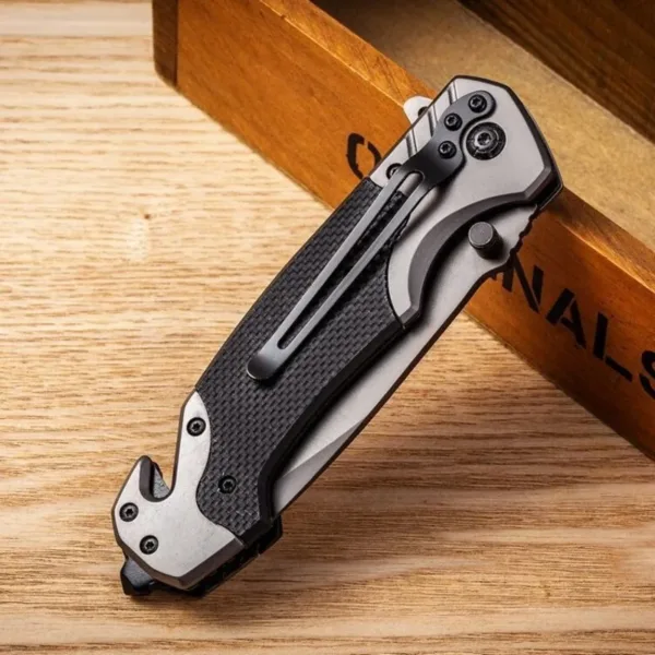 Browning Folding Multitool Knife with Clip - Image 5