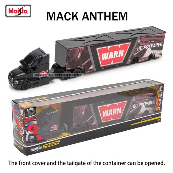 Maisto 1:64 MACK Anthem Model Truck - Image 10