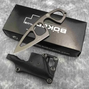 BOKER Compact EDC Knife with Sheath 440C Steel