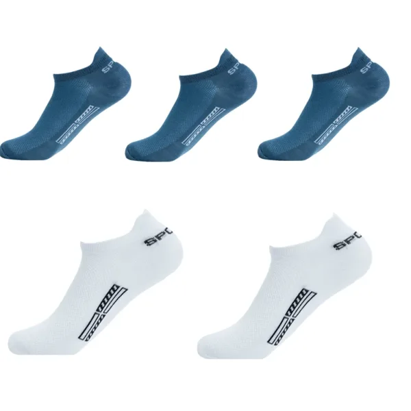 5 Pairs Men’s Ankle Socks for All Seasons - Image 14