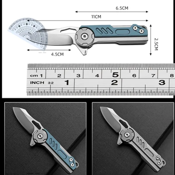 M390 Mini Folding Pocket Knife EDC Tool - Image 5