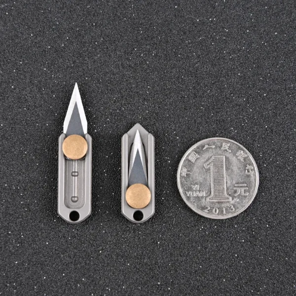 Titanium Multi Utility Knife with Sharp Blade - Image 2