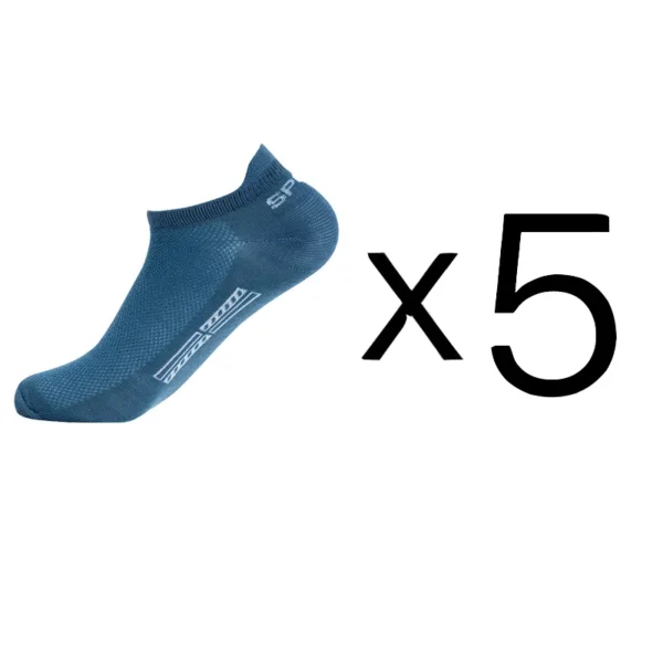 5 Pairs Men’s Ankle Socks for All Seasons - Image 13