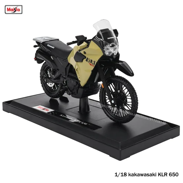 Maisto 1:18 Kawasaki H2R Diecast Motorcycle - Image 24