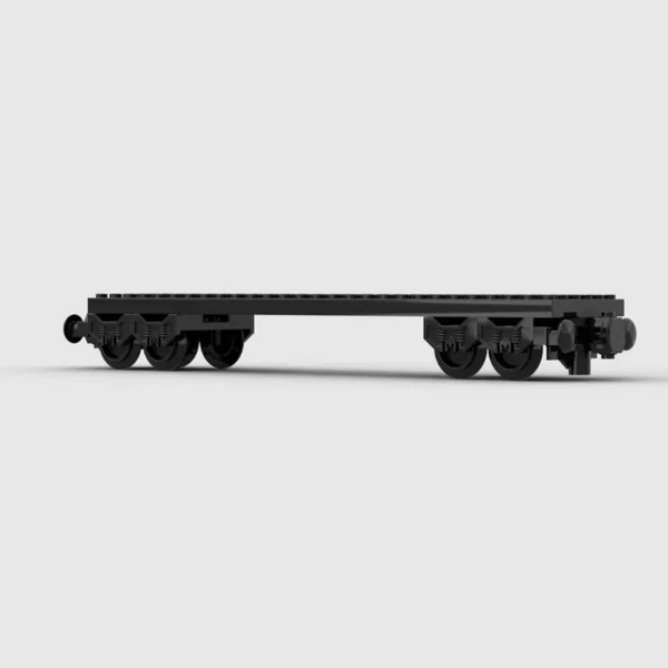 Train Vehicle Base Set with Wheels and Buffer - Image 5