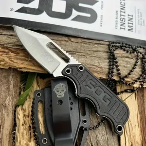 SOG Instinct Mini Fixed Blade Knife with Sheath