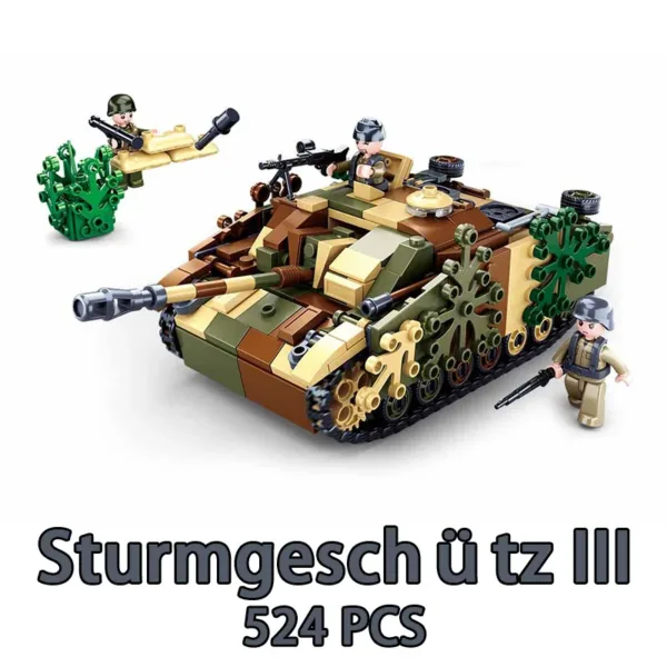 WW2 Normandy Military Tank and Vehicle Set - Image 15