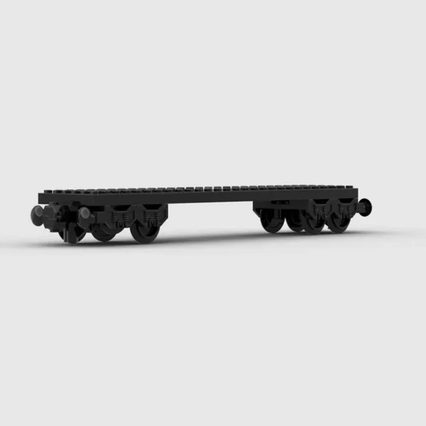 Train Vehicle Base Set with Wheels and Buffer - Image 4