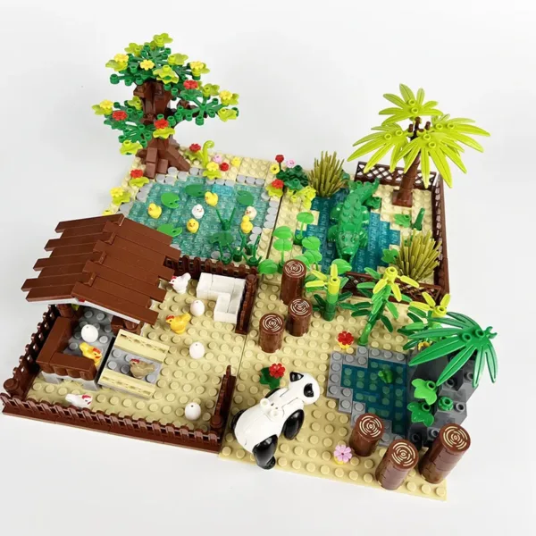 LEGO Compatible Farm Scene Building Blocks Set - Image 3