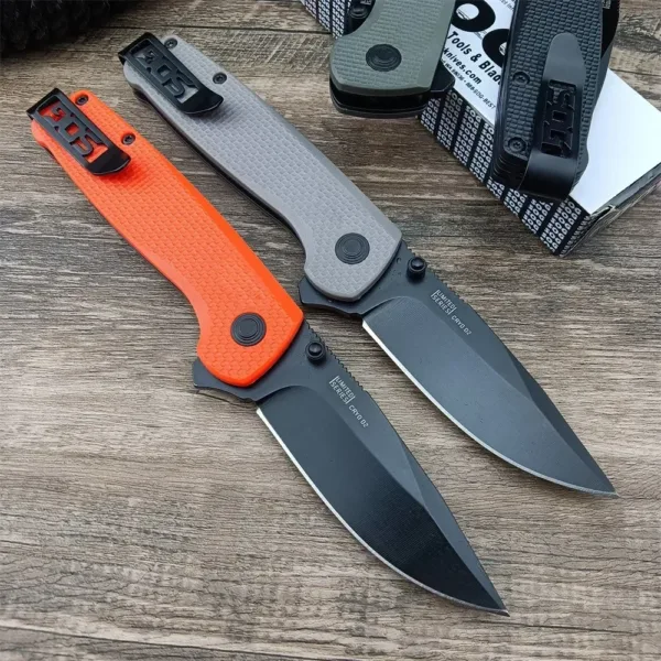 D2 Steel Folding Knife with Nylon Handle - Image 3