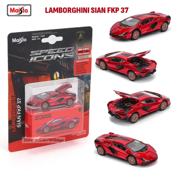 Maisto 1:64 Scale Ferrari SF90 Model Car - Image 9