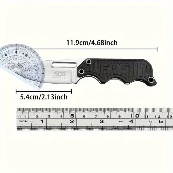 SOG Instinct Mini Fixed Blade Knife with Sheath - Image 7