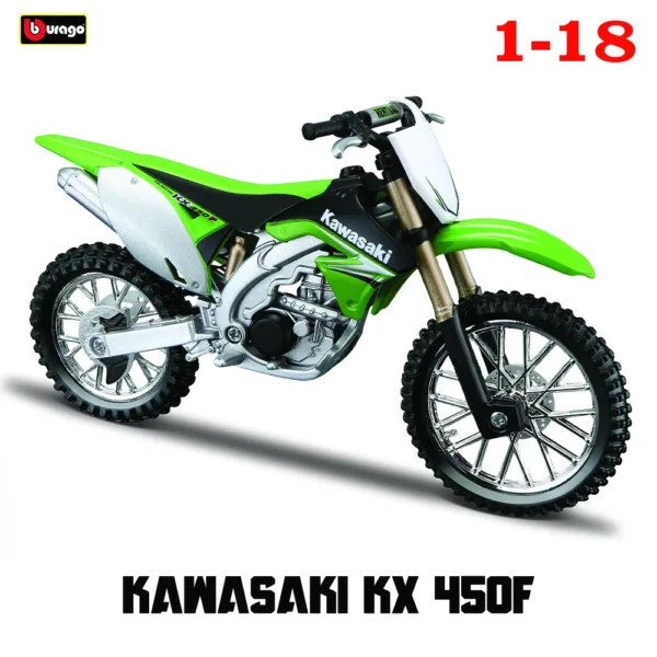 Bburago 1:18 KTM 250 Duke Diecast Motorcycle - Image 11