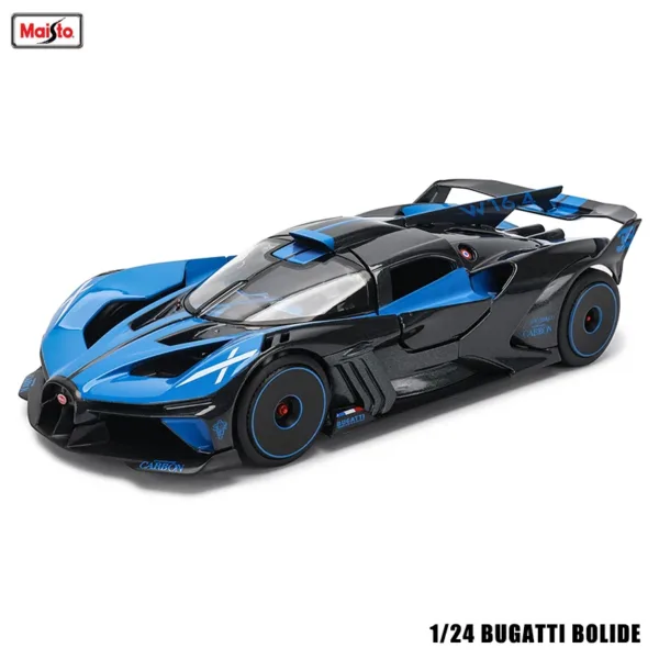 Maisto 1:24 Bugatti Bolide Alloy Model Car - Image 7