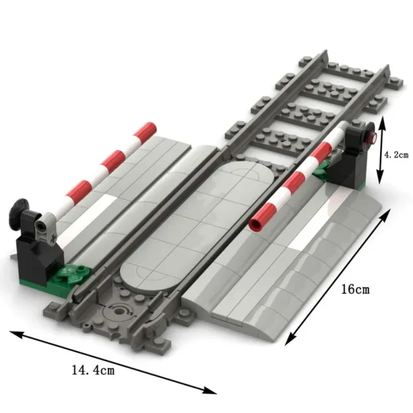 Creative City Train Building Blocks Set - Image 4