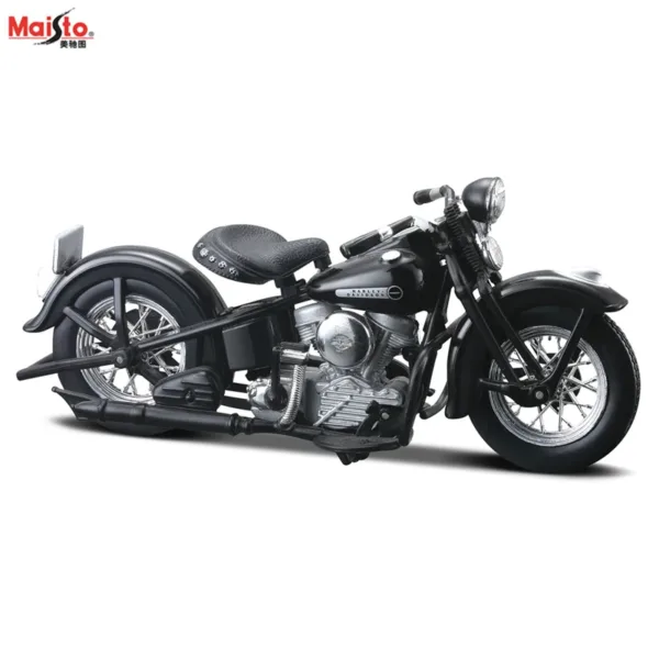 Maisto 1:18 Harley-Davidson 1948 FL Panhead Model - Image 9