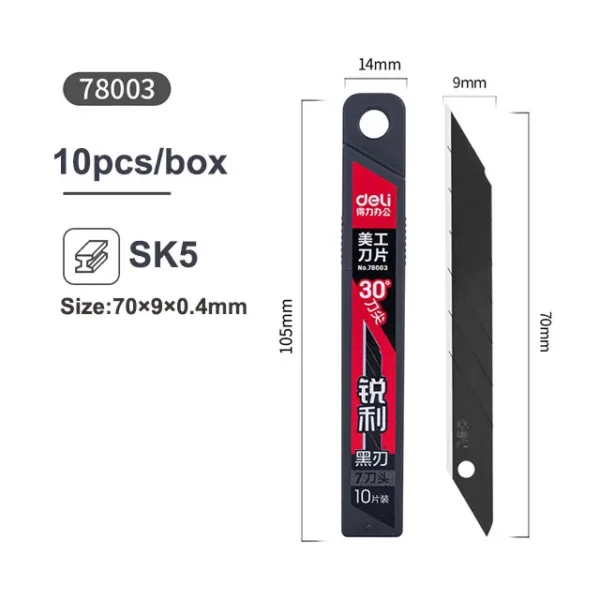 10-Pack SK5 Utility Knife Blades 9/18mm - Image 29