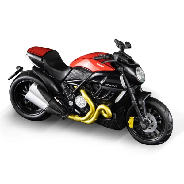 1:18 Ducati Diavel Motorcycle Model Red Black