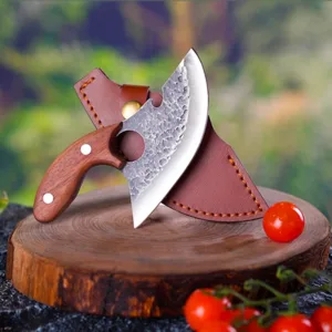 Precision Boning Knife with Wooden Handle
