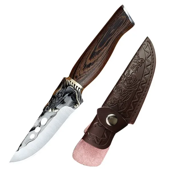 Handmade Stainless Steel Boning Cleaver Knife - Image 8