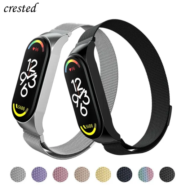 Stainless Steel Milanese Band for Xiaomi Mi Band - Image 2