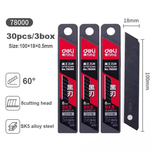 10-Pack SK5 Utility Knife Blades 9/18mm - Image 26