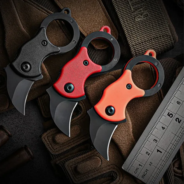 Mini Fox Folding Keychain Pocket Knife - Image 2