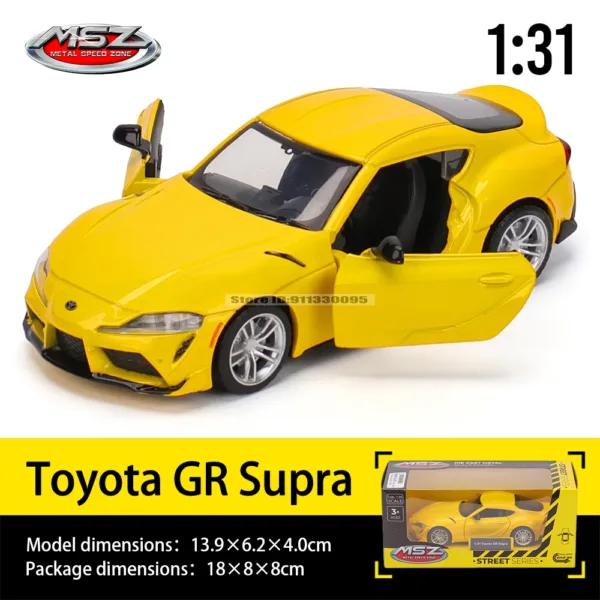 1:32 Diecast Porsche Carrera GT Model Car - Image 8