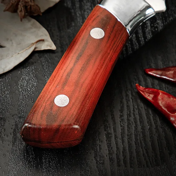 Stainless Steel Boning Knife with Sheath - Image 4
