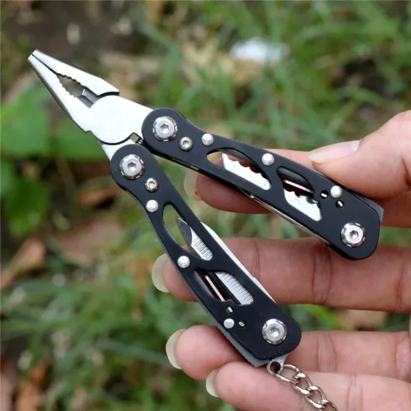 Multifunctional Folding Pliers Pocket Knife Set - Image 3