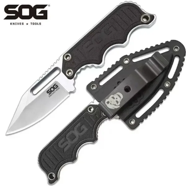 SOG Instinct Mini Fixed Blade Knife with Sheath - Image 2