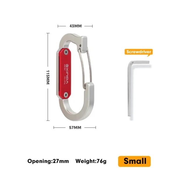 Quickdraw Carabiner for Rock Climbing Accessory - Image 7