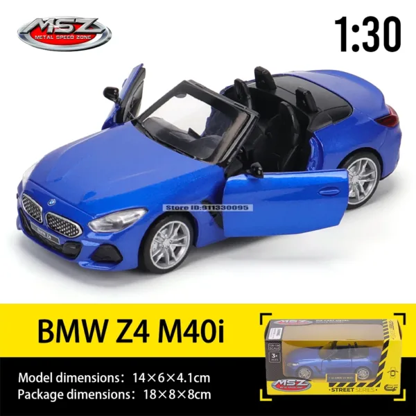 1:32 Diecast Porsche Carrera GT Model Car - Image 3