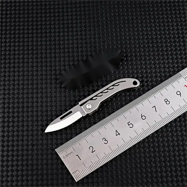 Titanium Alloy Folding Knife with D2 Blade - Image 13