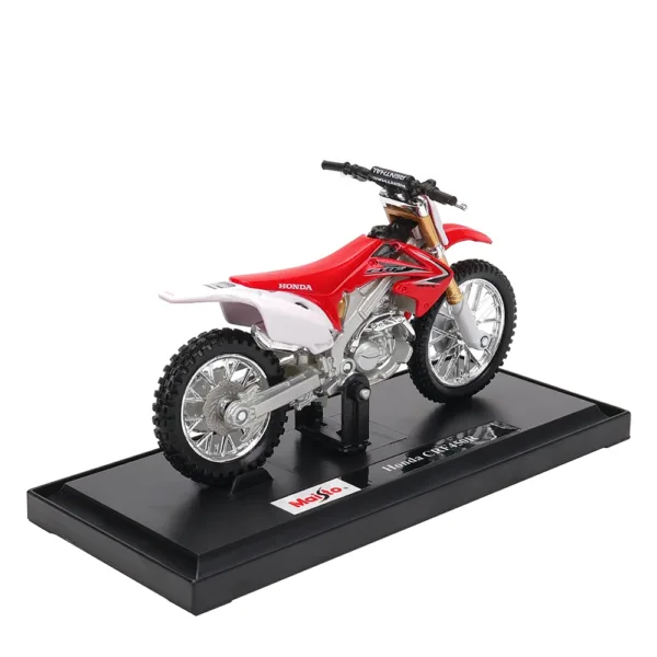 Maisto 1:18 Honda CRF450R Die Cast Model - Image 5