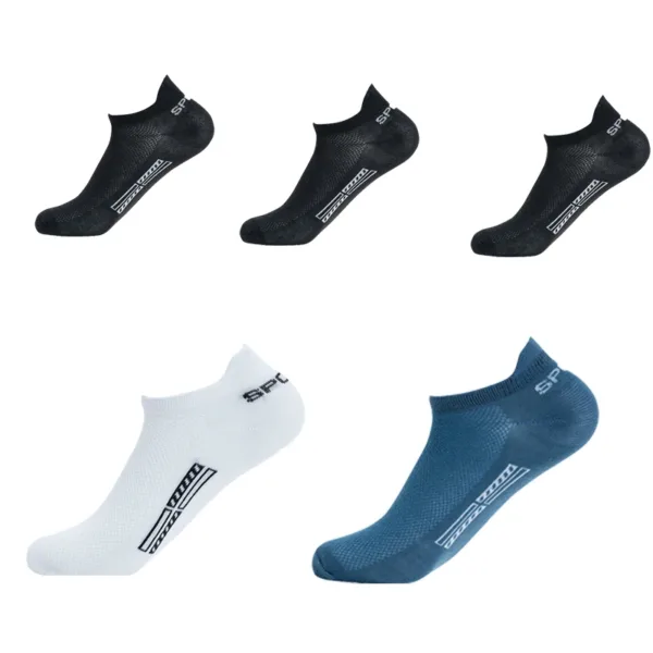 5 Pairs Men’s Ankle Socks for All Seasons - Image 22