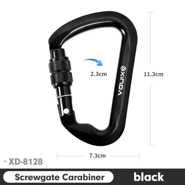 30kN Aluminum Alloy Climbing Carabiner Hook - Image 7