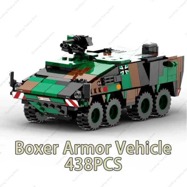 Military Boxer XM808 Building Block Set - Image 16