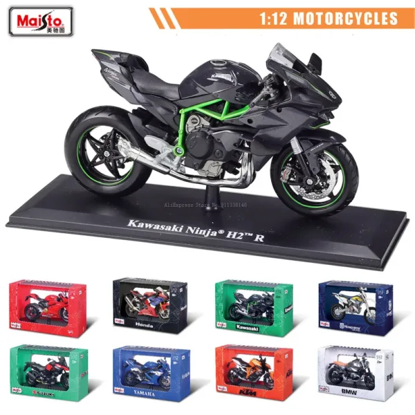 Maisto 1:12 BMW Motorcycle Diecast Model