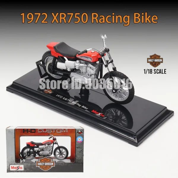 Maisto 1:18 Harley-Davidson Motorcycle Model - Image 27