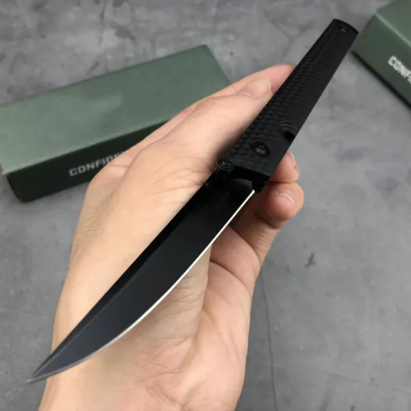 Folding Knife with 8CR17Mov Blade and G10 Handle - Image 8