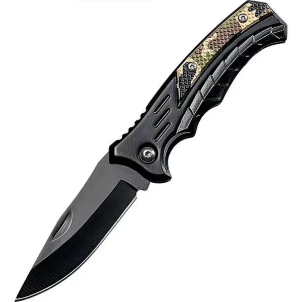Portable Tactical Folding Knife Stainless Steel - Image 5