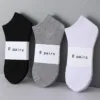8 Pairs Invisible Low Cut Boat Socks