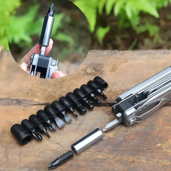 Multifunctional Folding Knife with Scissors - Image 5